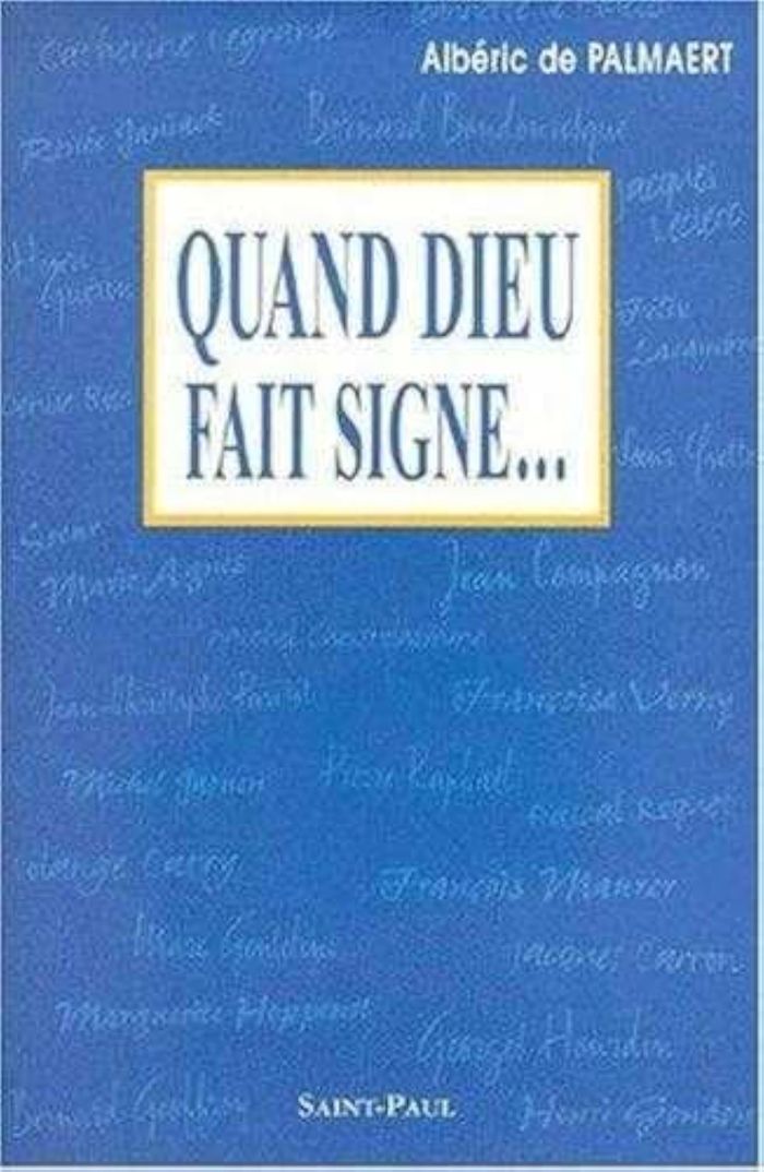 Couverture du livre « QUAND DIEU FAIT SIGNE », librairie Les Contes Infusés à Corte