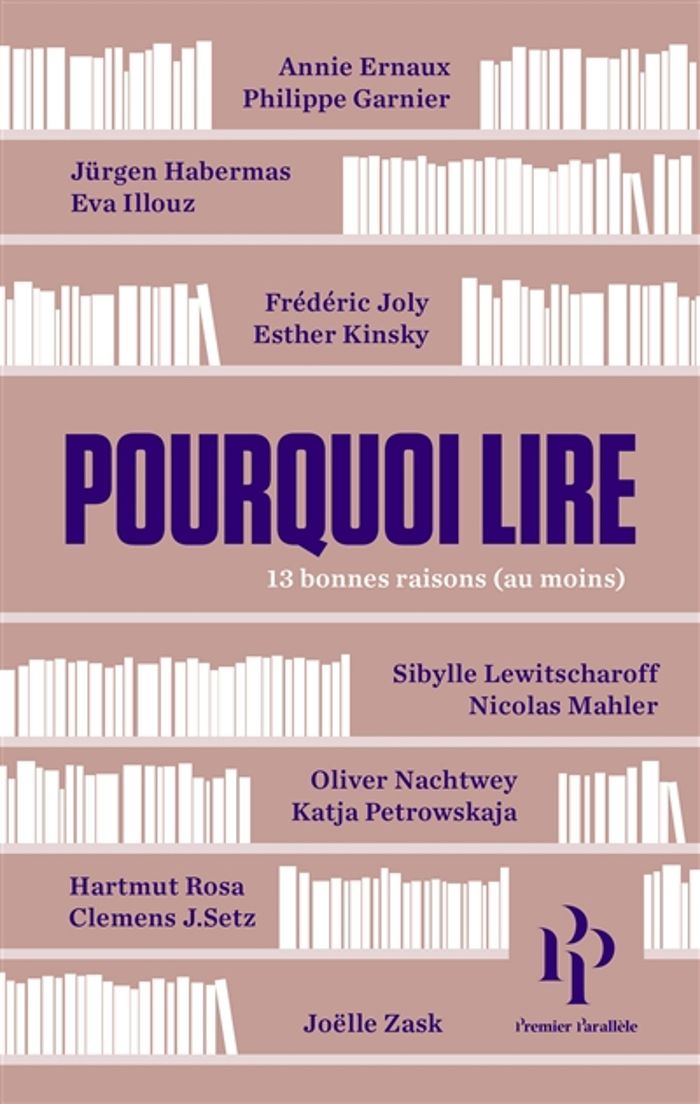 Couverture du livre « Pourquoi lire : 13 bonnes raisons (au moins) » de Annie Ernaux, librairie Les Contes Infusés à Corte