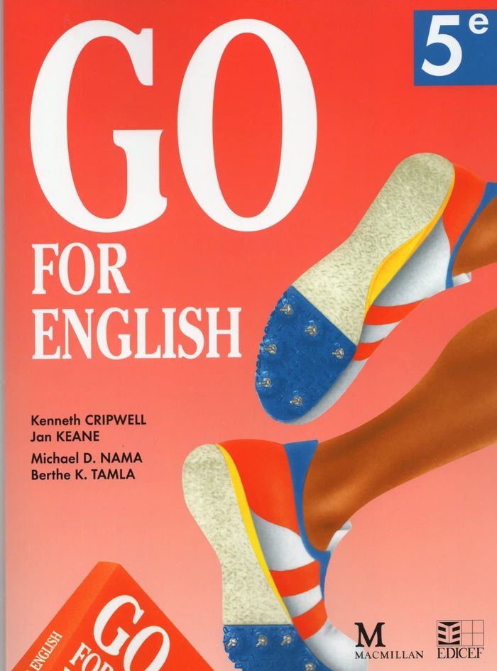 Couverture du livre « GO FOR ENGLISH 5E (AFRIQUE CENTRALE) » de Cripwell/keane/nama, librairie Les Contes Infusés à Corte