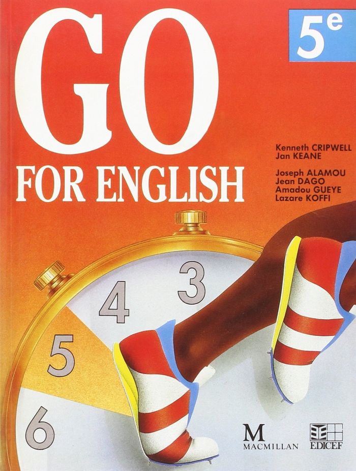 Couverture du livre « GO FOR ENGLISH 5E » de Collectif, librairie Les Contes Infusés à Corte
