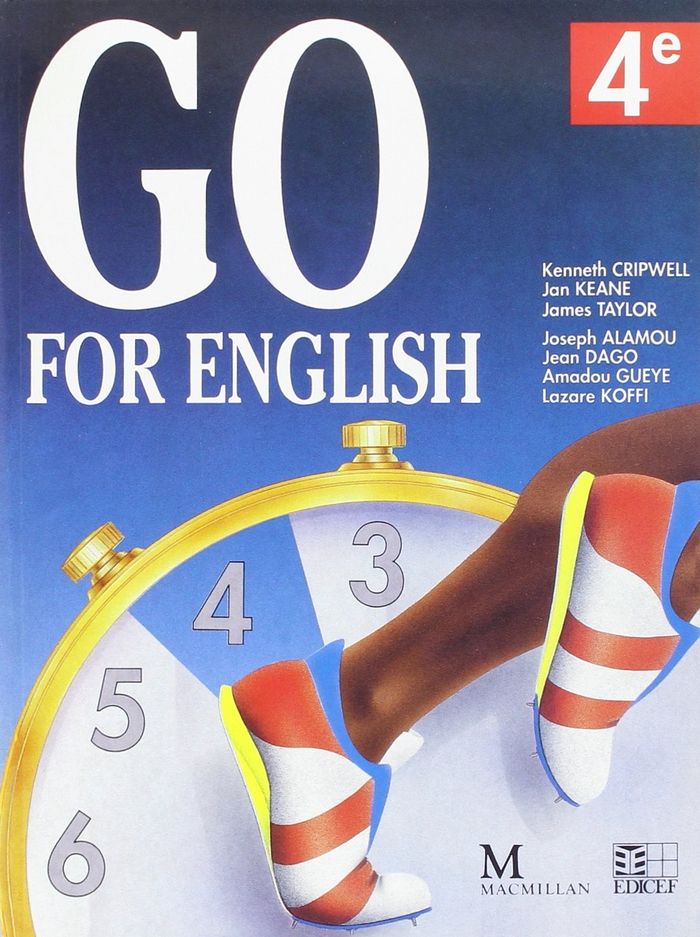 Couverture du livre « GO FOR ENGLISH 4E (AFRIQUE DE L'OUEST) » de Collectif, librairie Les Contes Infusés à Corte