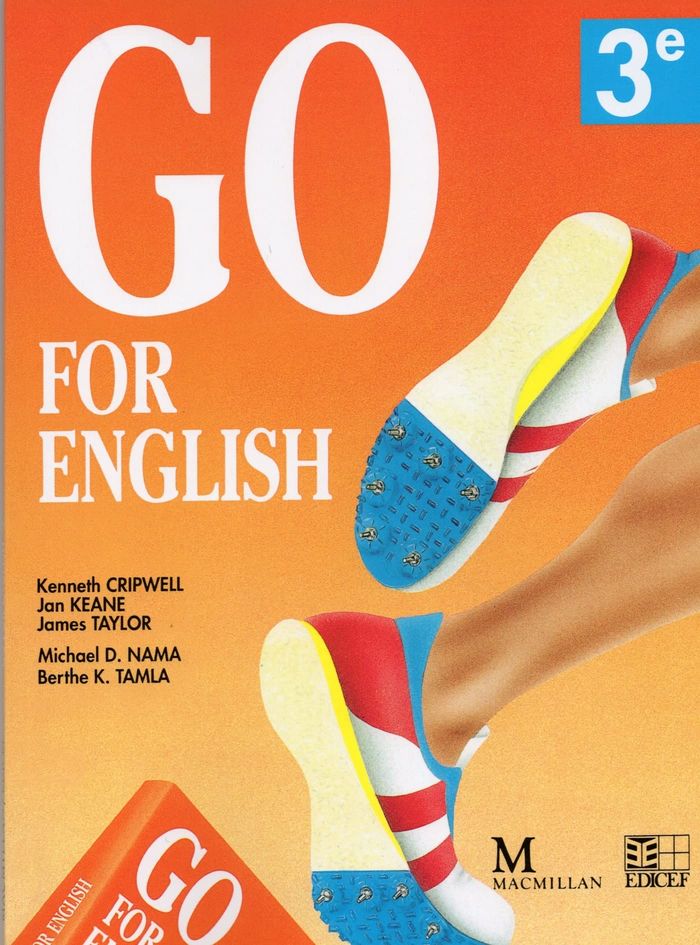Couverture du livre « GO FOR ENGLISH 3E (AFRIQUE CENTRALE) » de Cripwell/keane/nama, librairie Les Contes Infusés à Corte