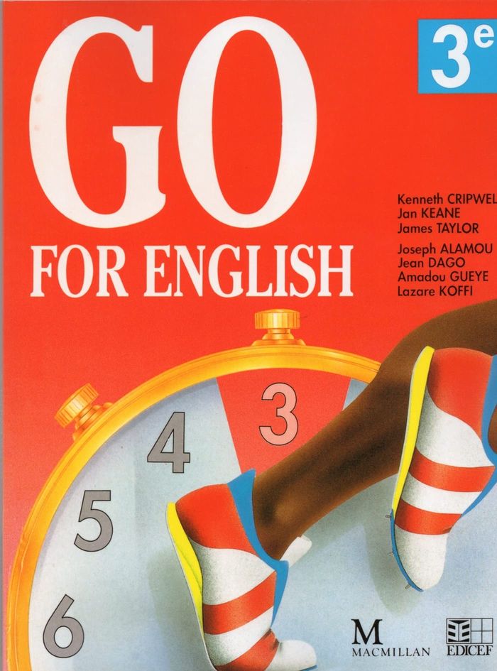 Couverture du livre « GO FOR ENGLISH 3E (AFRIQUE DE L'OUEST) » de Collectif, librairie Les Contes Infusés à Corte