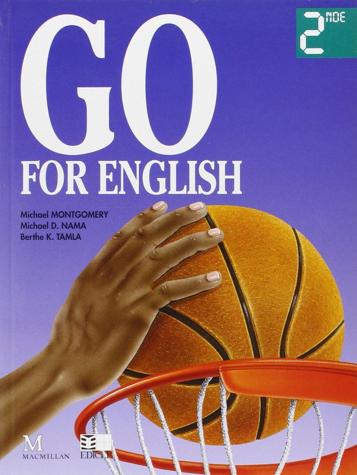 Couverture du livre « GO FOR ENGLISH 2NDE (AFRIQUE CENTRALE) » de Montgomery/nama, librairie Les Contes Infusés à Corte