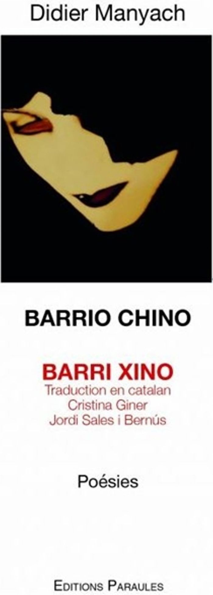 Couverture du livre « BARRIO CHINO - BARRI XINO », librairie Les Contes Infusés à Corte