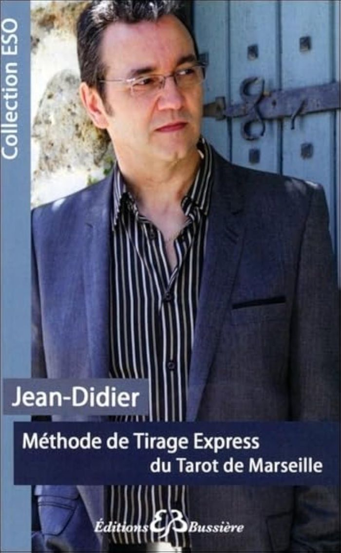Couverture du livre « METHODE DE TIRAGE EXPRESS DU TAROT DE MARSEILLE » de Jean-Didier, librairie Les Contes Infusés à Corte
