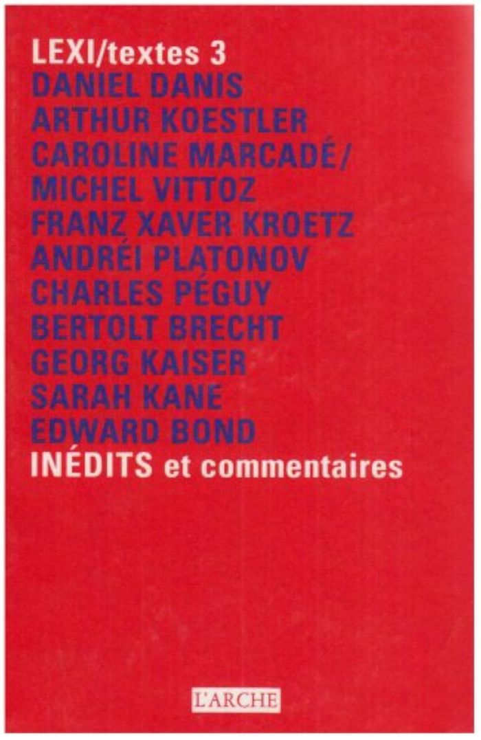 Couverture du livre « LEXI/ TEXTES 3 », librairie Les Contes Infusés à Corte