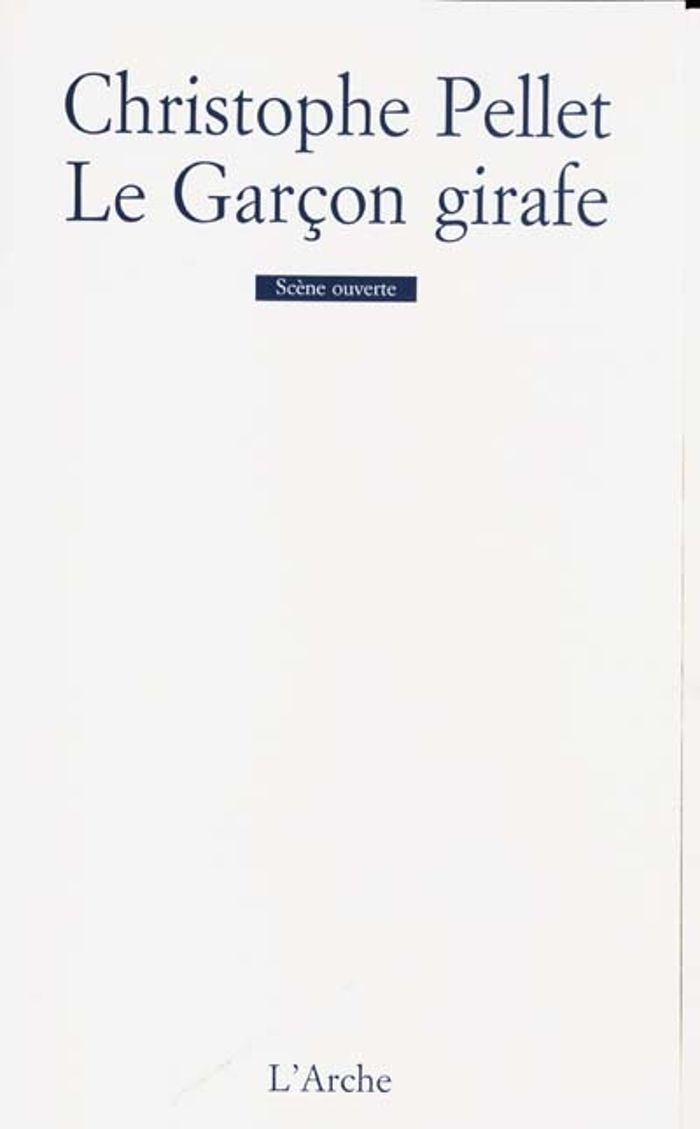 Couverture du livre « LE GARCON GIRAFE » de Christophe Pellet, librairie Les Contes Infusés à Corte