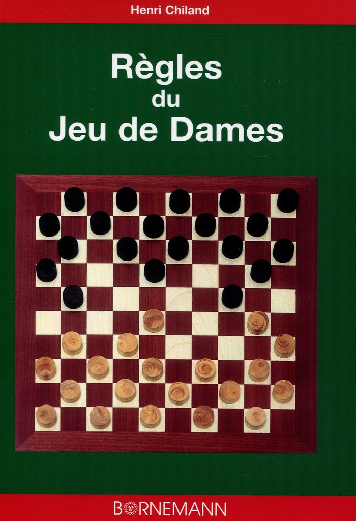 Couverture du livre « REGLES DU JEU DE DAMES », librairie Les Contes Infusés à Corte