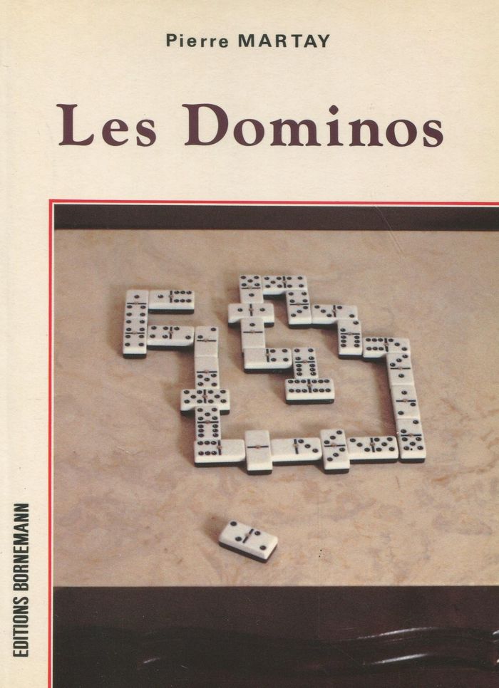 Couverture du livre « DOMINOS » de P Martay, librairie Les Contes Infusés à Corte