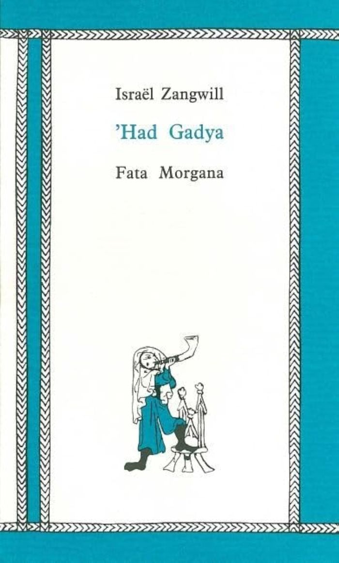 Couverture du livre « HAD GADYA », librairie Les Contes Infusés à Corte