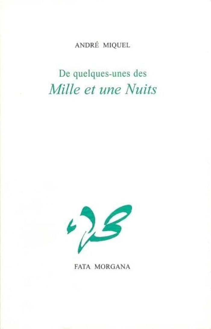 Couverture du livre « DE QUELQUES-UNES DES MILLE ET UNE NUITS », librairie Les Contes Infusés à Corte