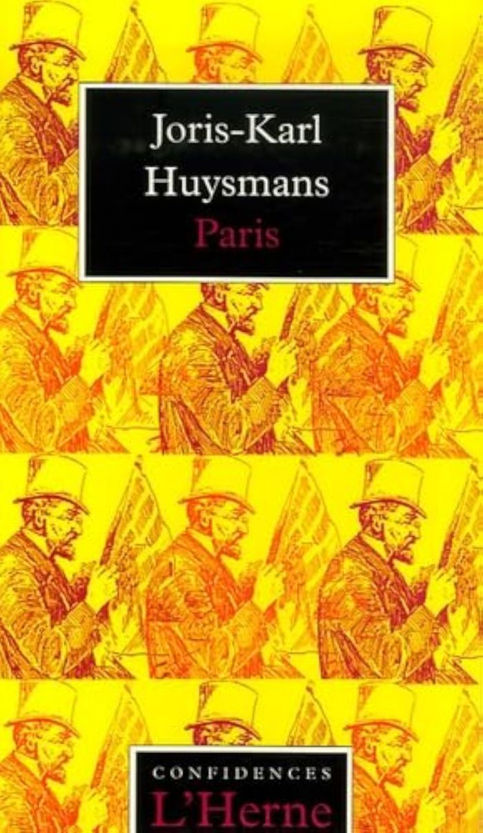 Couverture du livre « PARIS » de Huysmans, librairie Les Contes Infusés à Corte