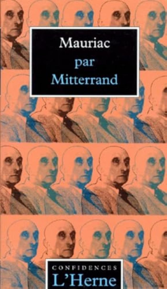 Couverture du livre « MAURIAC PAR MITTERRAND » de Francois Mitterrand, librairie Les Contes Infusés à Corte
