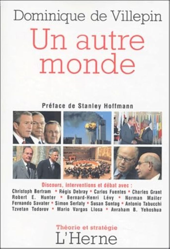 Couverture du livre « UN AUTRE MONDE » de De Villepin Dominiqu, librairie Les Contes Infusés à Corte