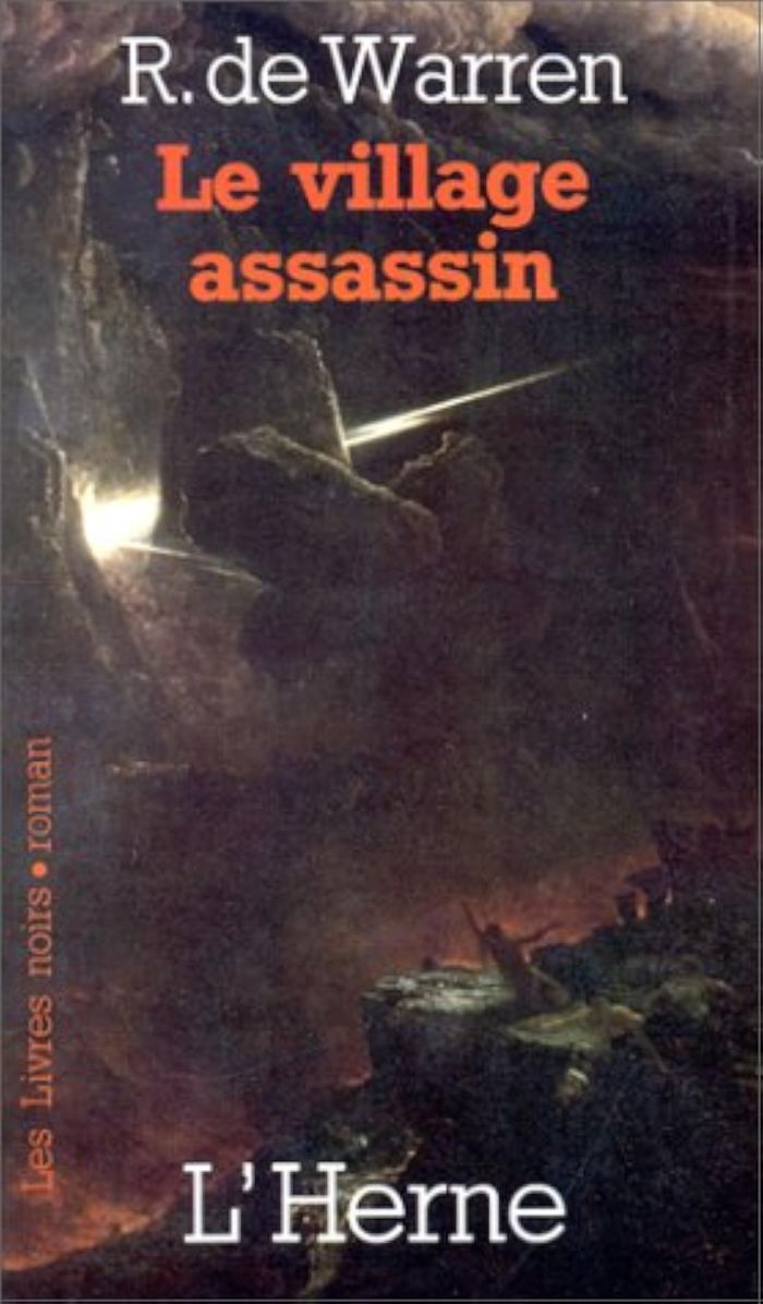 Couverture du livre « LE VILLAGE ASSASSIN » de De Warren Raoul, librairie Les Contes Infusés à Corte