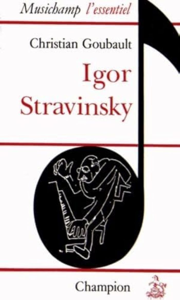 Couverture du livre « IGOR STRAVINSKY », librairie Les Contes Infusés à Corte