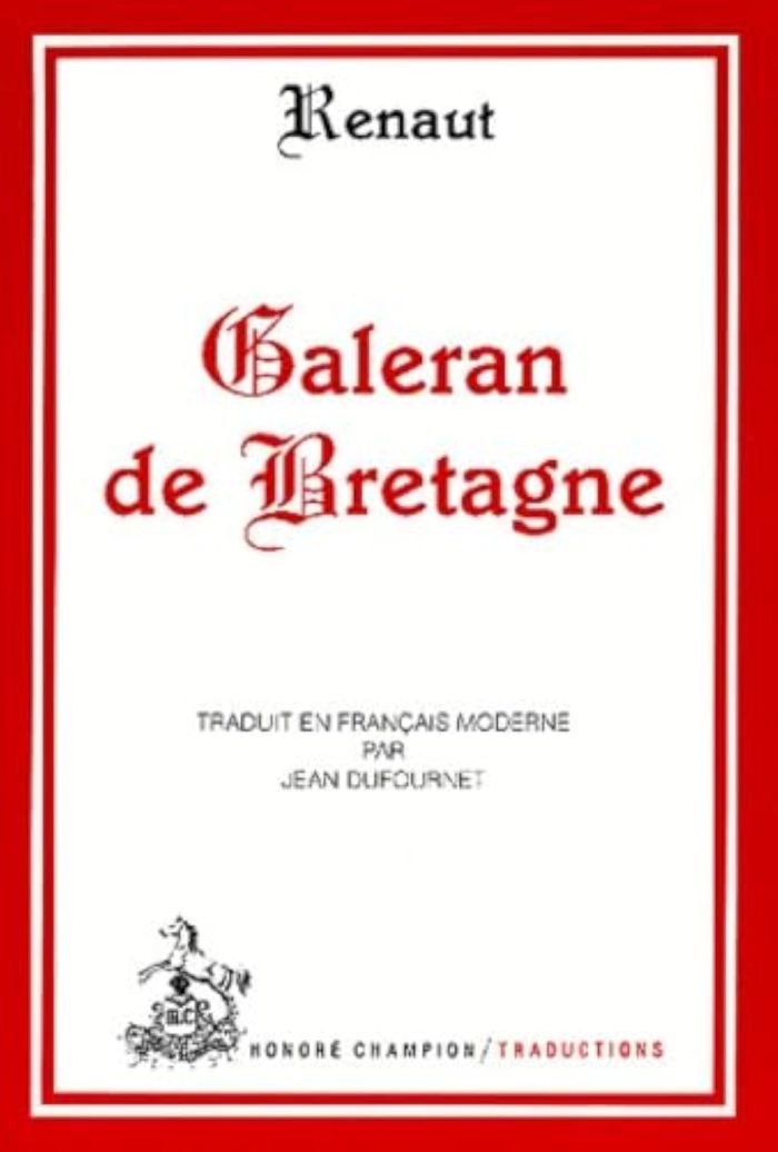 Couverture du livre « GALERAN DE BRETAGNE », librairie Les Contes Infusés à Corte