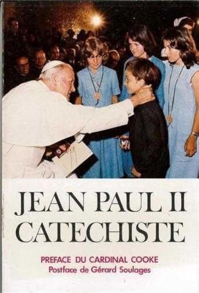 Couverture du livre « JEAN-PAUL II CATECHISTE » de Bernard Lewis, librairie Les Contes Infusés à Corte
