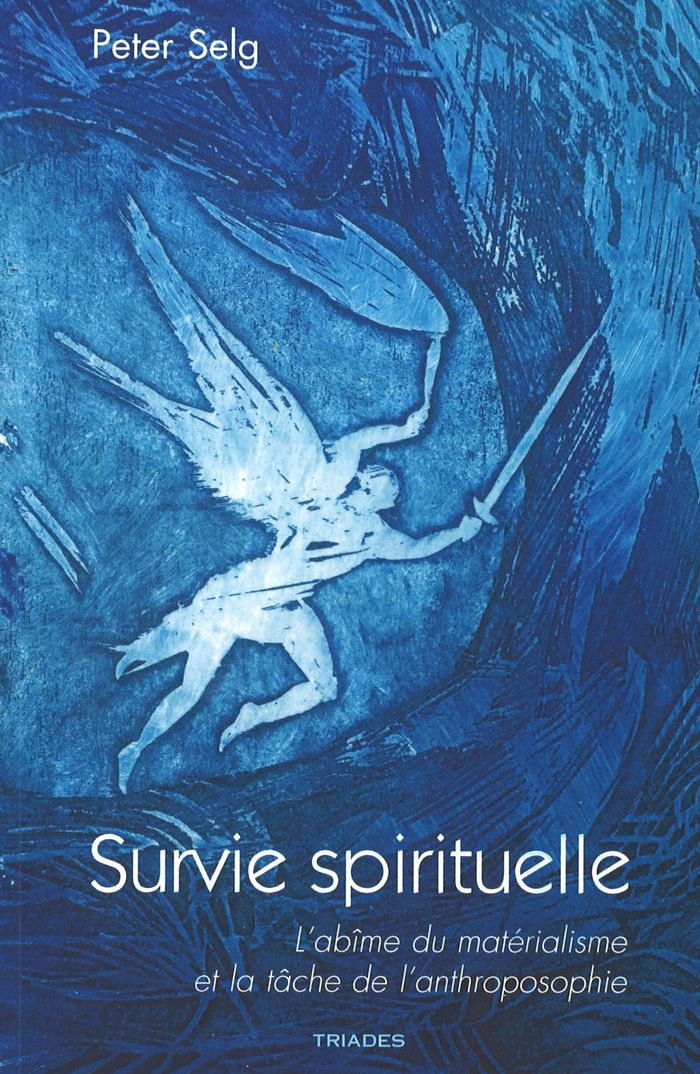 Couverture du livre « SURVIE SPIRITUELLE - L'ABIME DU MATERIALISME ET LA TACHE DE L'ANTHROPOSOPHIE », librairie Les Contes Infusés à Corte