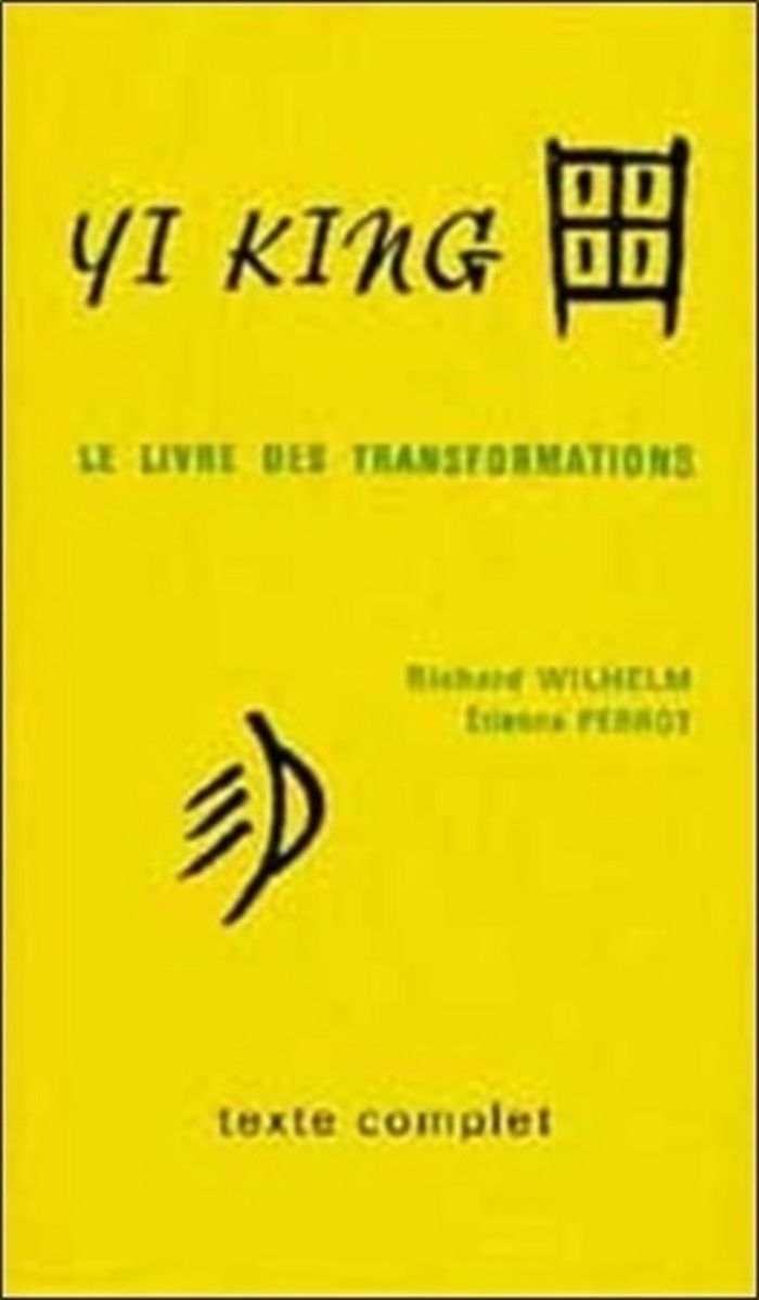 Couverture du livre « YI KING I ET II AVEC COMMENTAIRES », librairie Les Contes Infusés à Corte
