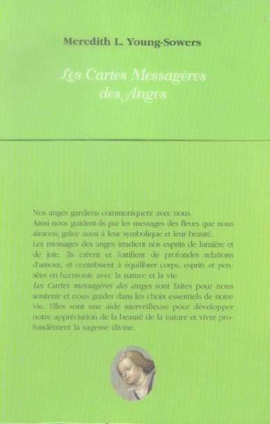 Quatrième de couverture de « COFFRET LES CARTES MESSAGERES DES ANGES »