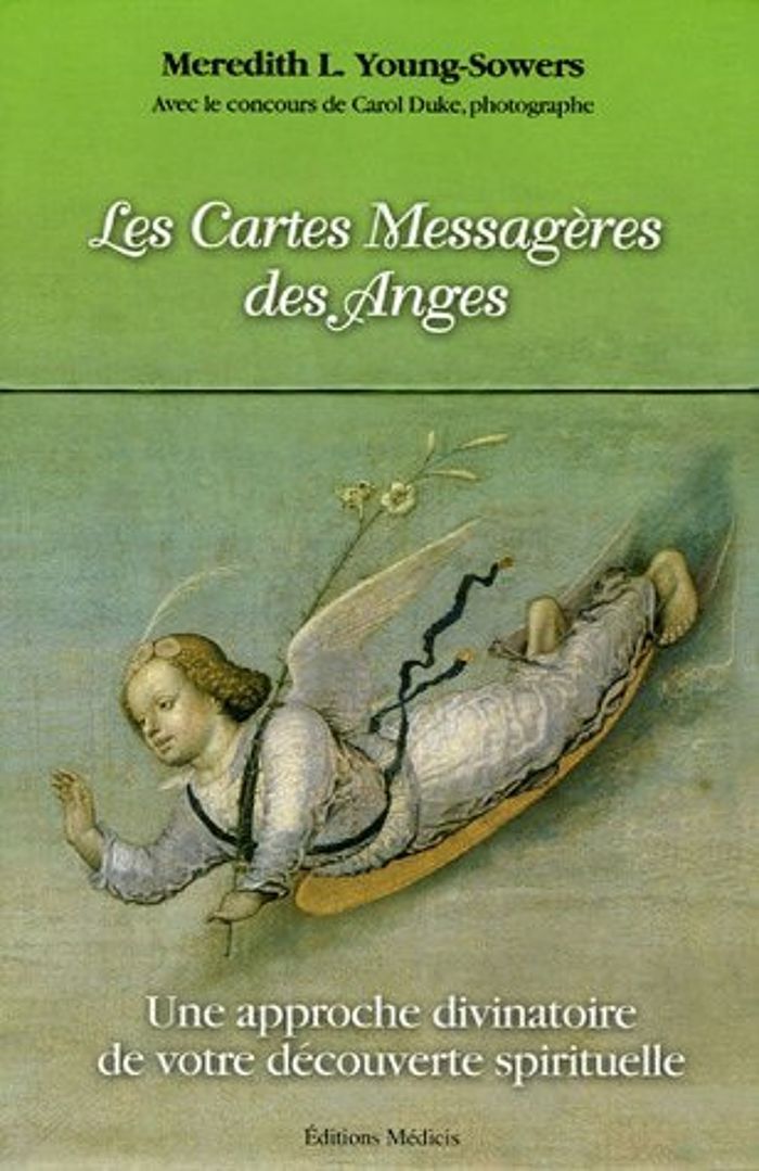 Couverture du livre « COFFRET LES CARTES MESSAGERES DES ANGES » de Young-Sowers M L., librairie Les Contes Infusés à Corte