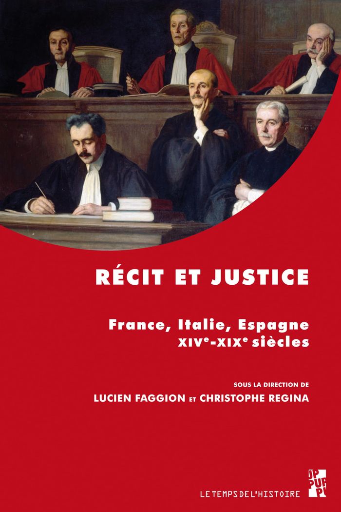 Couverture du livre « RECIT ET JUSTICE » de Regina/faggion, librairie Les Contes Infusés à Corte