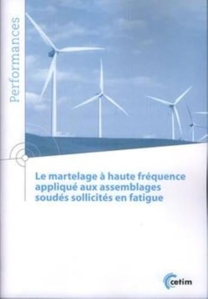 Couverture du livre « LE MARTELAGE A HAUTE FREQUENCE APPLIQUE AUX ASSEMBLAGES SOUDES SOLLICITES EN FATIGUE » de Centre Technique Des, librairie Les Contes Infusés à Corte