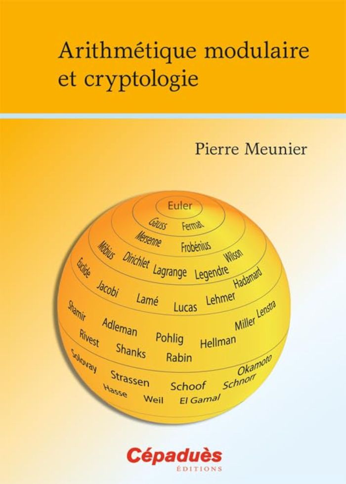 Couverture du livre « ARITHMETIQUE MODULAIRE ET CRYPTOLOGIE », librairie Les Contes Infusés à Corte