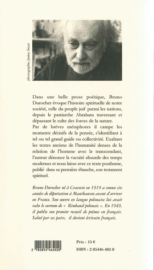 Quatrième de couverture de « NI IDOLES NI ETOILES »
