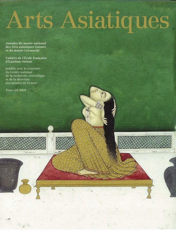 Couverture du livre « ARTS ASIATIQUES N  64 (2009) » de Collectif, librairie Les Contes Infusés à Corte