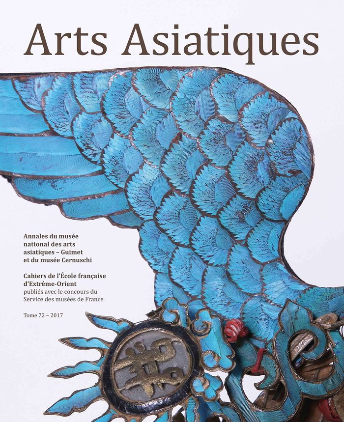 Couverture du livre « ARTS ASIATIQUES N 72 (2017) » de Collectif, librairie Les Contes Infusés à Corte