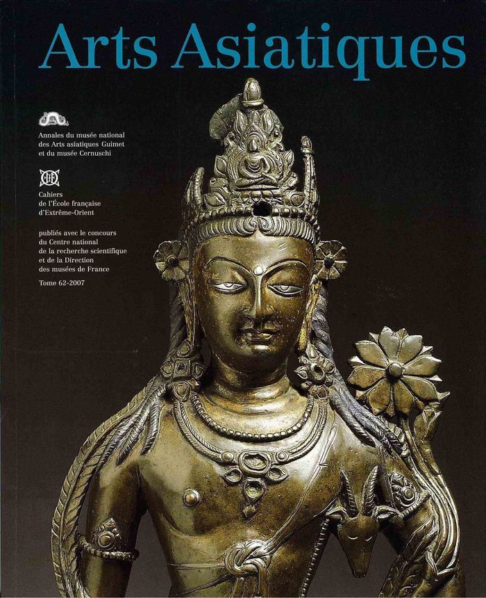 Couverture du livre « ARTS ASIATIQUES N 62 (2007) » de Collectif, librairie Les Contes Infusés à Corte