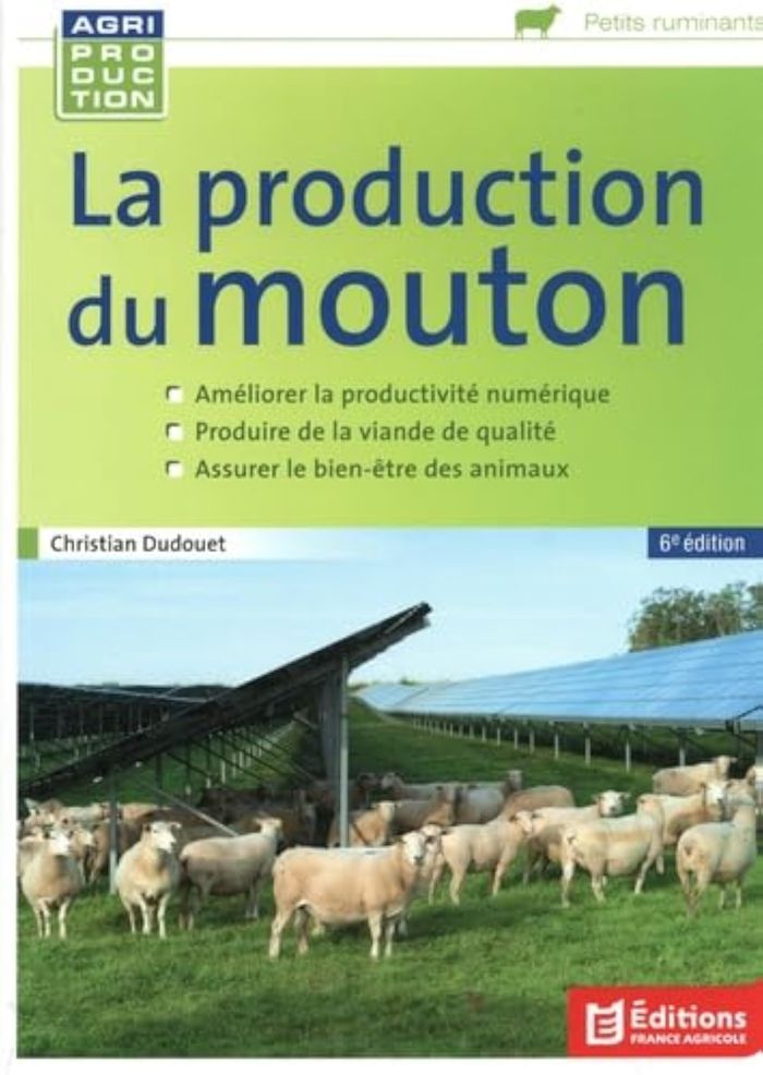 Couverture du livre « La production du mouton » de Christian Dudouet, librairie Les Contes Infusés à Corte