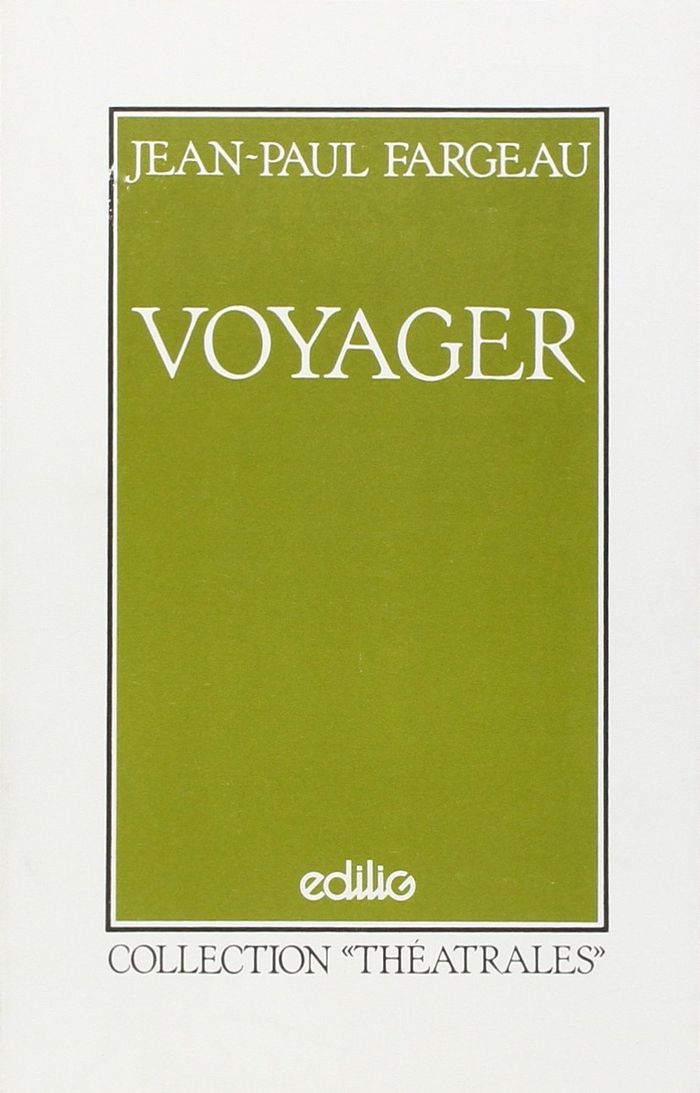 Couverture du livre « VOYAGER » de Jean-Pol Fargeau, librairie Les Contes Infusés à Corte