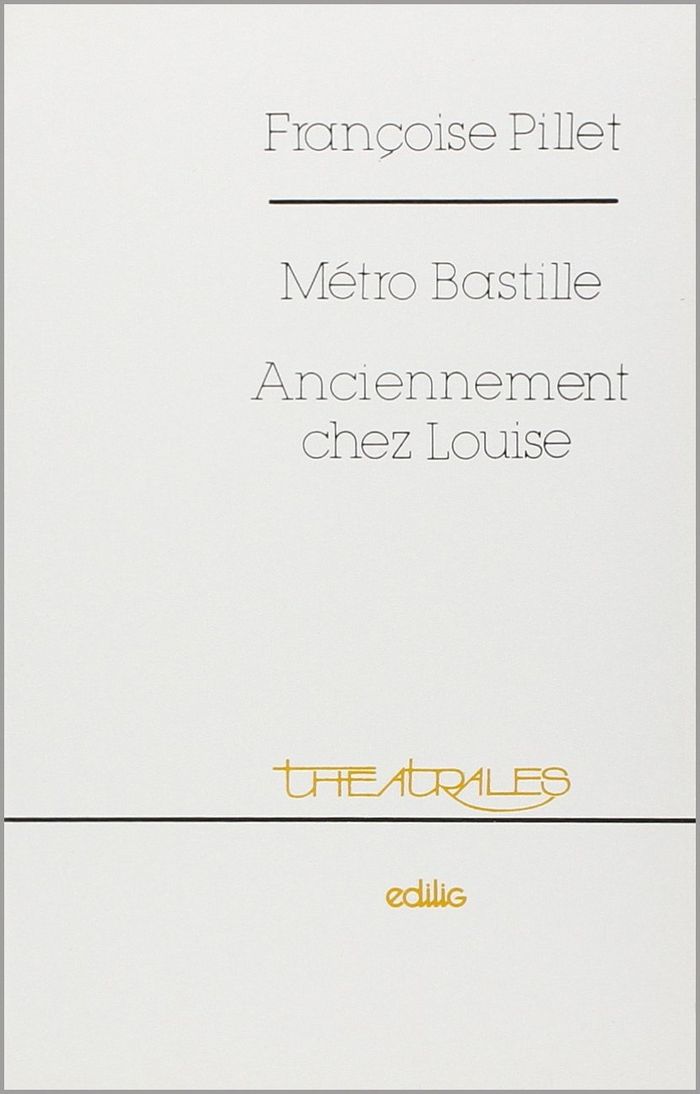 Couverture du livre « METRO BASTILLE ANCIENNEMENT CHEZ LOUISE », librairie Les Contes Infusés à Corte
