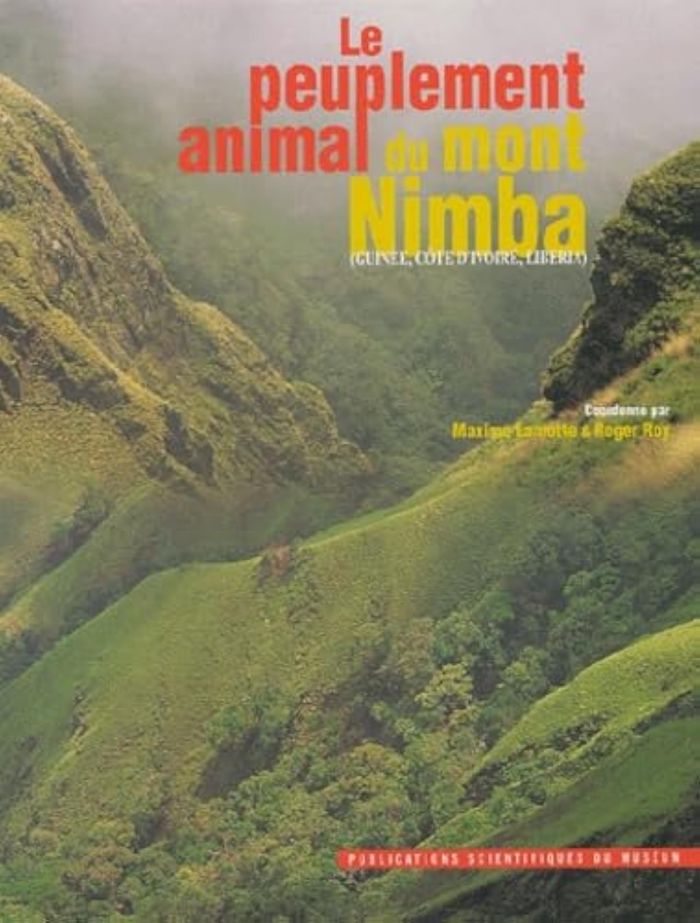 Couverture du livre « LE PEUPLEMENT ANIMAL DU MONT NIMBA (GUINEE, COTE D'IVOIRE, LIBERIA). » de M., Roy R. Lamotte, librairie Les Contes Infusés à Corte