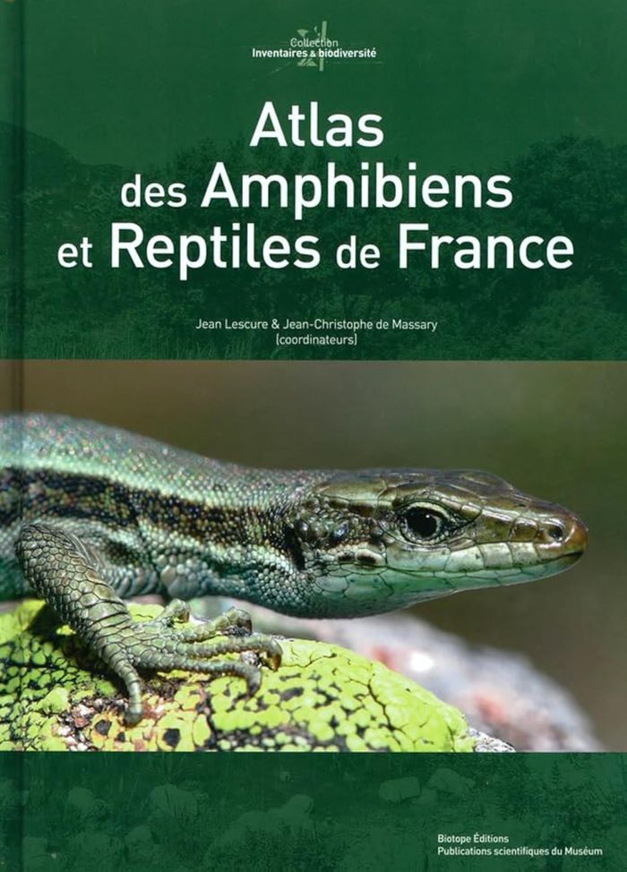 Couverture du livre « ATLAS DES AMPHIBIENS ET REPTILES DE FRANCE » de Lescure Jean, librairie Les Contes Infusés à Corte