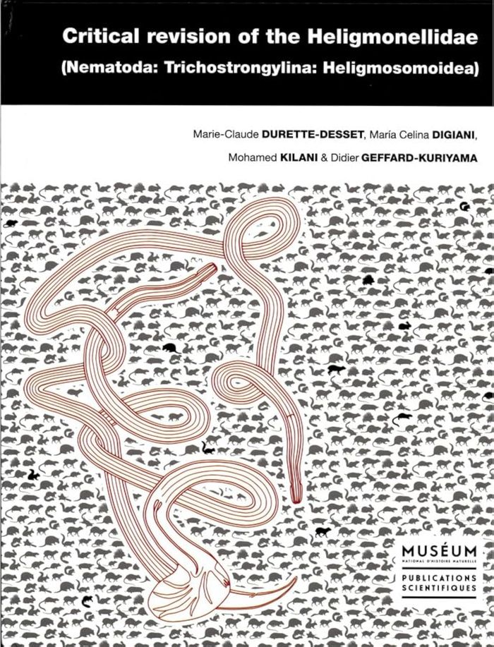 Couverture du livre « CRITICAL REVISION OF THE HELIGMONELLIDAE (NEMATODA: TRICHOSTRONGYLINA: HELIGMOSOMOIDEA). », librairie Les Contes Infusés à Corte