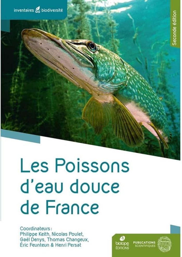 Couverture du livre « LES POISSONS D'EAU DOUCE DE FRANCE. DEUXIEME EDITION. » de Keith/poulrt/denys, librairie Les Contes Infusés à Corte