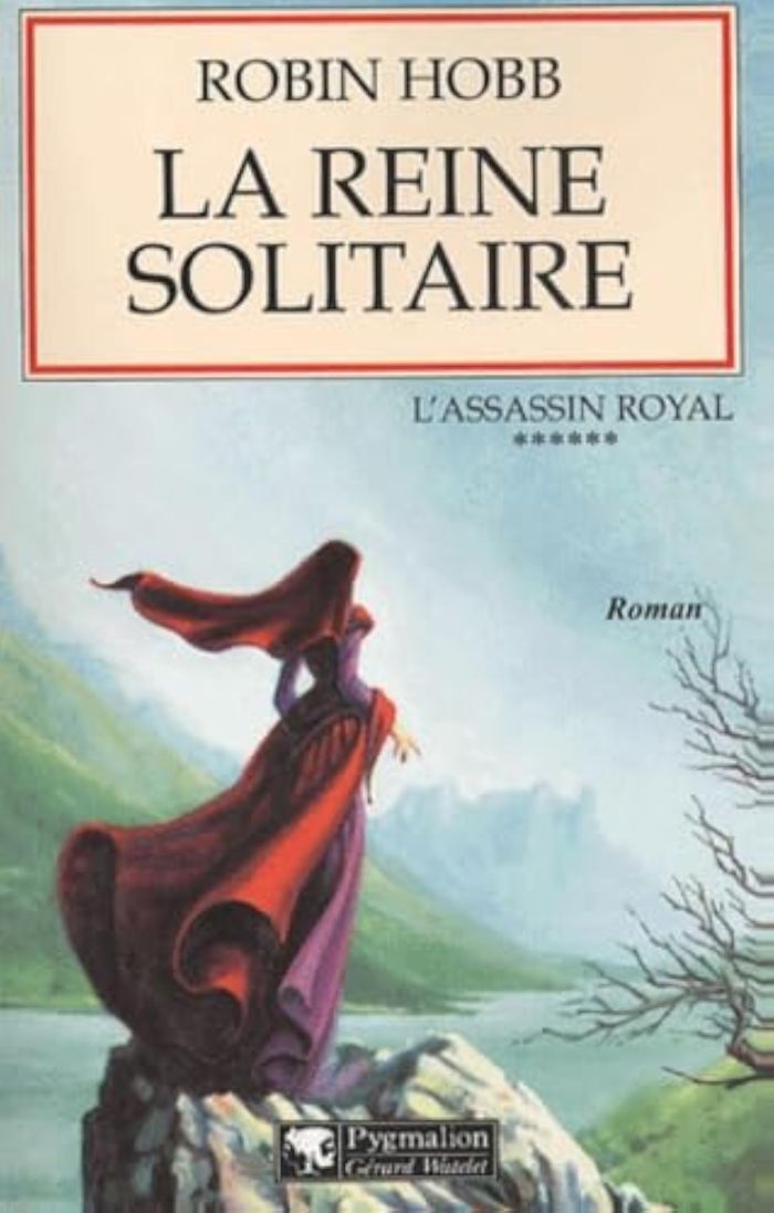 Couverture du livre « L'ASSASSIN ROYAL - T06 - LA REINE SOLITAIRE » de Robin Hobb, librairie Les Contes Infusés à Corte
