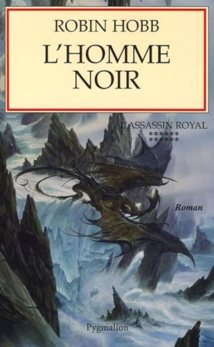 Couverture du livre « L'homme noir : roman » de Robin Hobb, librairie Les Contes Infusés à Corte