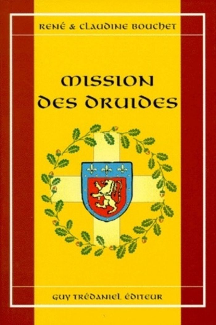 Couverture du livre « MISSION DES DRUIDES » de Bouchet, librairie Les Contes Infusés à Corte