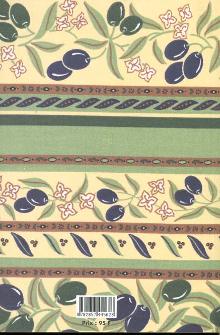 Quatrième de couverture de « RECETTES EN PROVENCE »