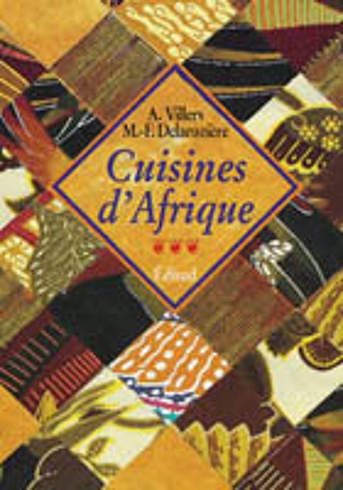Couverture du livre « CUISINES D'AFRIQUE » de Villers/delaroziere, librairie Les Contes Infusés à Corte
