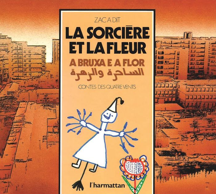 Couverture du livre « LA SORCIERE ET LA FLEUR » de Xxx, librairie Les Contes Infusés à Corte