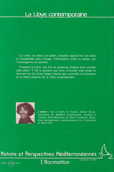 Quatrième de couverture de « LIBYE, ECONOMIE DES FEMMES »