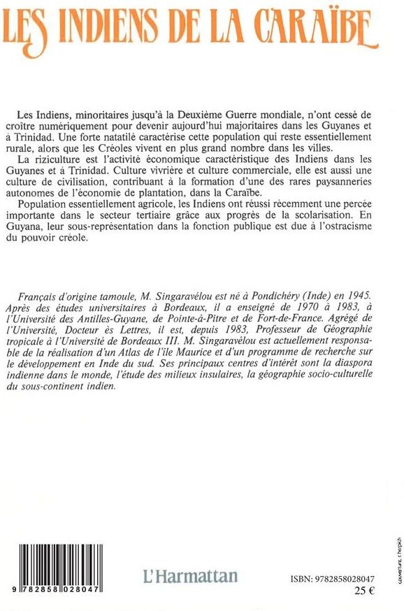 Quatrième de couverture de « LES INDIENS DE LA CARAIBE - VOL02 - TOME 2 »