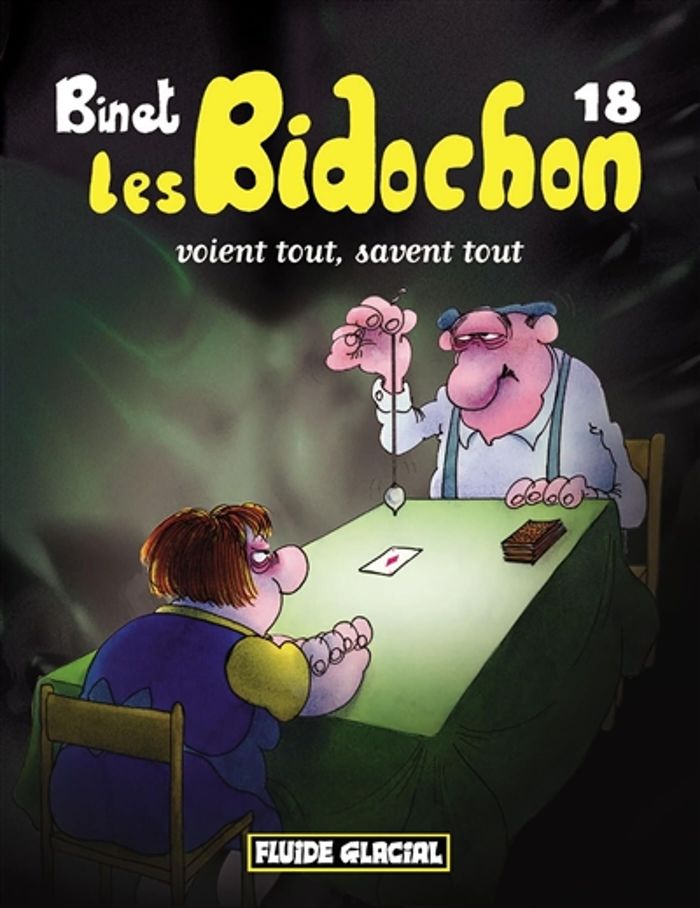 Couverture du livre « LES BIDOCHON T.18 ; VOIENT TOUT, SAVENT TOUT » de Christian Binet, librairie Les Contes Infusés à Corte